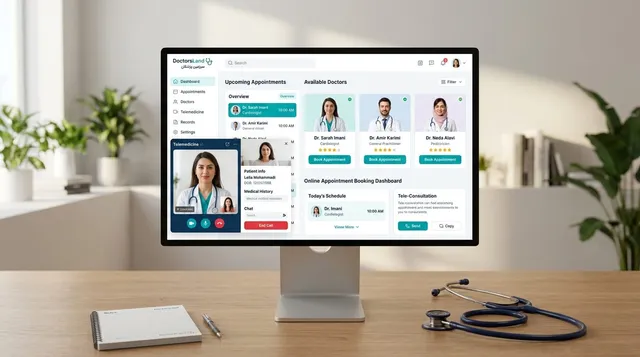 DoctorsLand: منصة شاملة للخدمات الطبية
